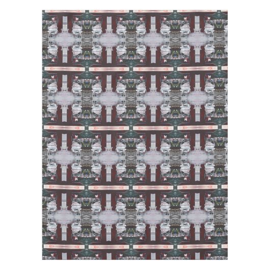 ニューヨーク市、静かな昼光 テーブルクロス (正面)