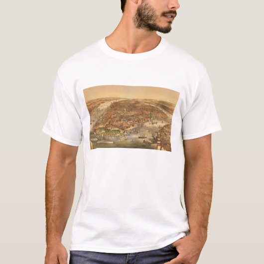 ニューヨーク市、18 Tシャツ (正面)