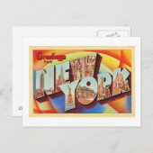 ニューヨーク市#2 NYラージレター旅行はがき –  ポストカード (正面/裏面)