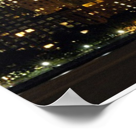 「ニューヨーク市」 911ライトポスター付きオマージュ ポスター (角)