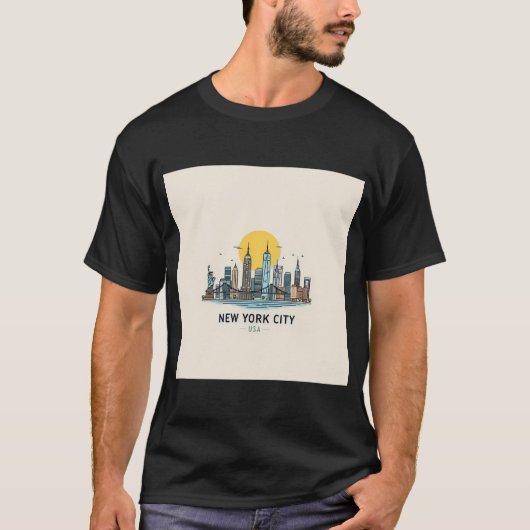 ニューヨーク市 Tシャツ (正面)