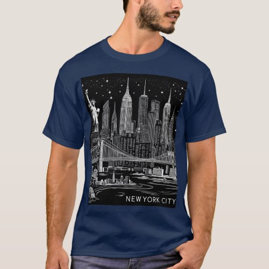 ニューヨーク市 Tシャツ (正面)