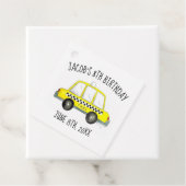 ニューヨーク市NYCイエロータクシーキャブバースデーパーティー フェイバータグ (インサイチュ)