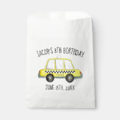 ニューヨーク市NYCイエロータクシーキャブバースデーパーティー フェイバーバッグ (正面)