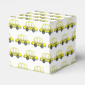 ニューヨーク市NYCイエロータクシーキャブバースデーパーティー フェイバーボックス (裏面サイド)