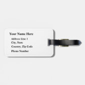 ニューヨーク市NYCトラベルカスタマイズ可能な名前 ラゲッジタグ (裏面横)