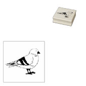 ニューヨーク市NYCハト汚い鳥カモメ動物 ラバースタンプ (押印)