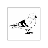 ニューヨーク市NYCハト汚い鳥カモメ動物 ラバースタンプ (インプリント)