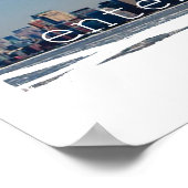 ニューヨーク市Nycマンハッタンリバティスタムニューヨーク ポスター (角)