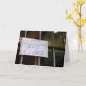 ニューヨーク市NYC写真のオープンとクローズ カード (黄色い花)