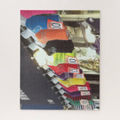 ニューヨーク市NYC卸売地区衣料品販売 ジグソーパズル (縦)