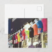 ニューヨーク市NYC卸売地区衣料品販売 ポストカード (正面/裏面)