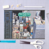 ニューヨーク市NYC USAギフトラッピング 薄葉紙 (クラフト)