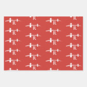 ニューヨーク建築のクリスマスパーソナライズされた ラッピングペーパーシート (正面3)