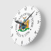 ニューヨーク徴候 ラウンド壁時計 (傾斜)