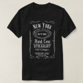 ニューヨーク懸命コアNYHCストレートエッジビーガン702 Tシャツ (デザイン正面)