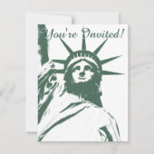 ニューヨーク招待状パーソナライズされたニューヨークRSVP 招待状 (正面)