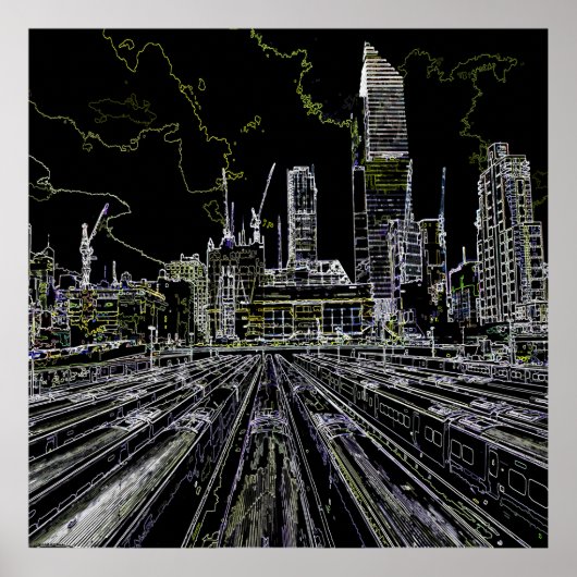 ニューヨーク描 ポスター (正面)