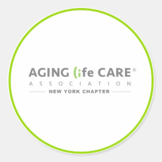 ニューヨーク支部ステッカー ラウンドシール