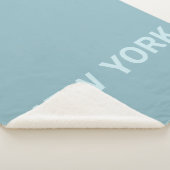 ニューヨーク文字 シェルパブランケット (3/4)