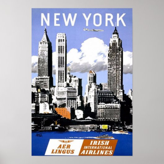 ニューヨーク旅行のポスター ポスター (正面)