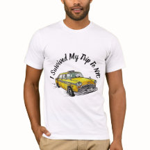 ニューヨーク旅行サバイバルTシャツ イエロータクシー