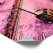 ニューヨーク旅行ポスター ポスター (角)