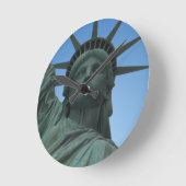 ニューヨーク時計自由の壁時計 ラウンド壁時計 (傾斜)