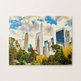 ニューヨーク最高の中央公園だ。 ジグソーパズル