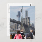 ニューヨーク歪み ポストカード (正面/裏面)