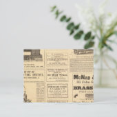 ニューヨーク油広告 ポストカード (スタンド正面)