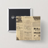 ニューヨーク油広告 缶バッジ (正面&裏面)