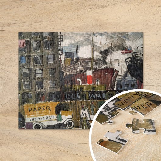 ニューヨーク波止場 | Joaquin Torres-Garcia ジグソーパズル