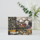 ニューヨーク波止場 | Joaquin Torres-Garcia ポストカード (スタンド正面)