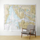 ニューヨーク港航海の港の図表12327 タペストリー (インサイチュ(横))