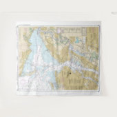 ニューヨーク港航海の港の図表12327 タペストリー (正面(横))