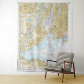 ニューヨーク港航海の港の図表12327 タペストリー (インサイチュ)