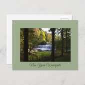 ニューヨーク滝フォトポストカード ポストカード (正面/裏面)