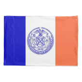 ニューヨーク独身の市の愛国的なピローケース国旗 枕カバー (裏面)