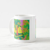 ニューヨーク猫 コーヒーマグカップ (正面左)