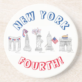 ニューヨーク第4回NYC愛国的7月4日ランドマーク コースター