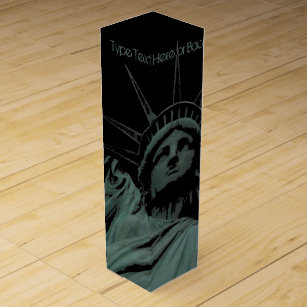 ニューヨーク箱ニューヨークのワイン箱の自由の女神 ワインギフトボックス