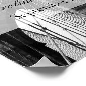 ニューヨーク結婚のNYCブルックリンブリッジ ポスター (角)