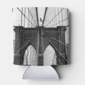 ニューヨーク結婚のNYCブルックリンブリッジ 缶クーラー (裏面)