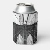 ニューヨーク結婚のNYCブルックリンブリッジ 缶クーラー (缶裏面)