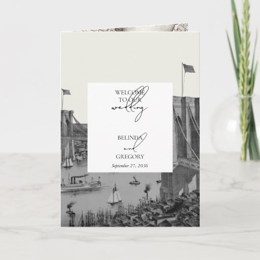 ニューヨーク結婚シティNYCのサービス命令 プログラム (正面)