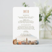 ニューヨーク結婚式情報と詳細 招待状 (スタンド正面)