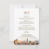 ニューヨーク結婚式情報と詳細 招待状 (正面)