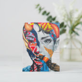 ニューヨーク美しいはがき素晴らし – ウィメンズポルトラ ポストカード (スタンド正面)