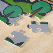 ニューヨーク自由の女神パズル ジグソーパズル (側面)